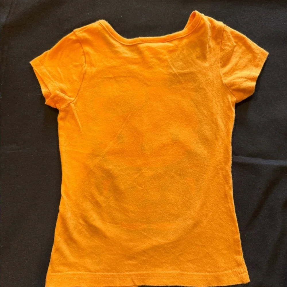 Hello Kitty Kids Halloween Orange T-Shirt